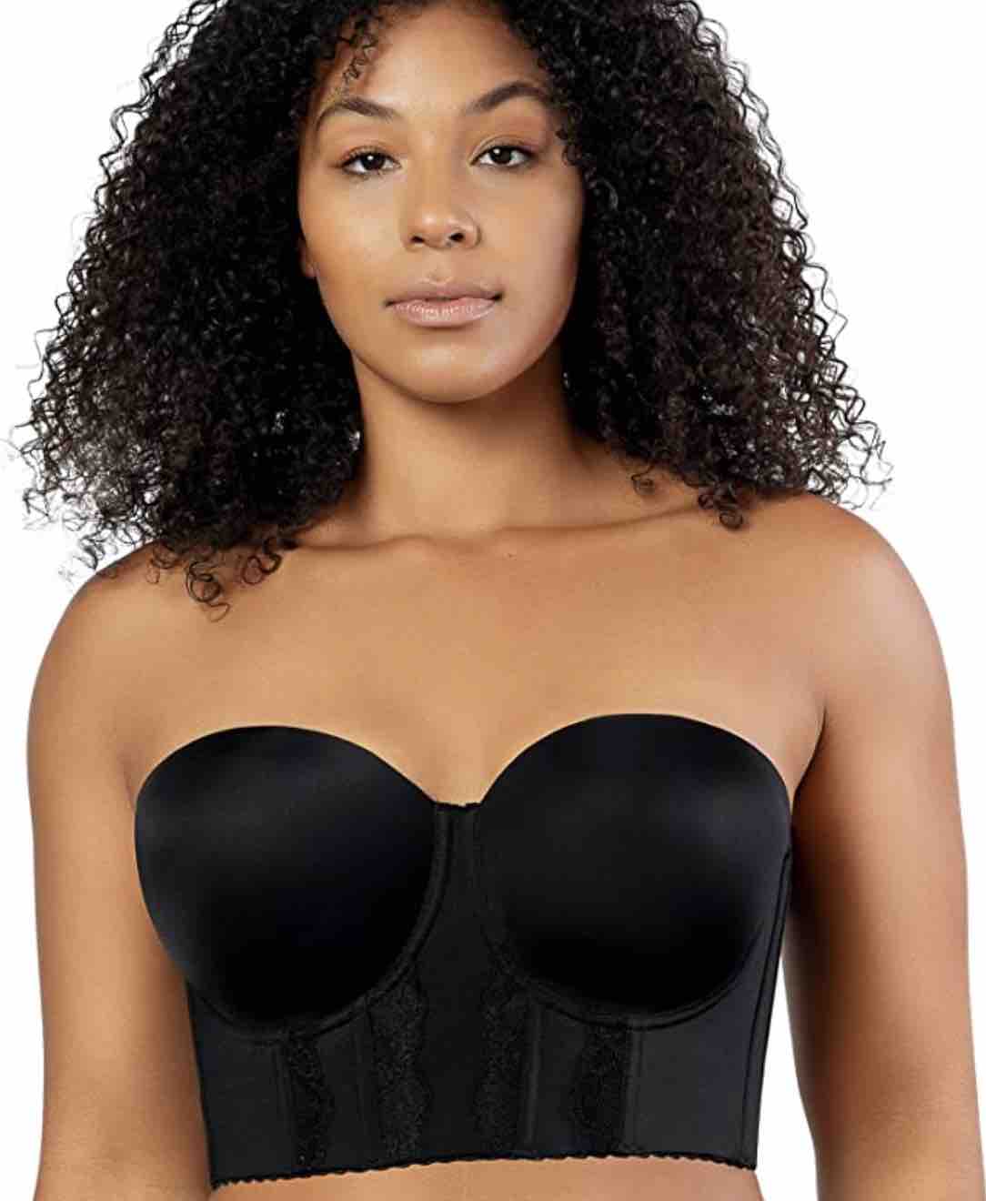 longline strapless bra