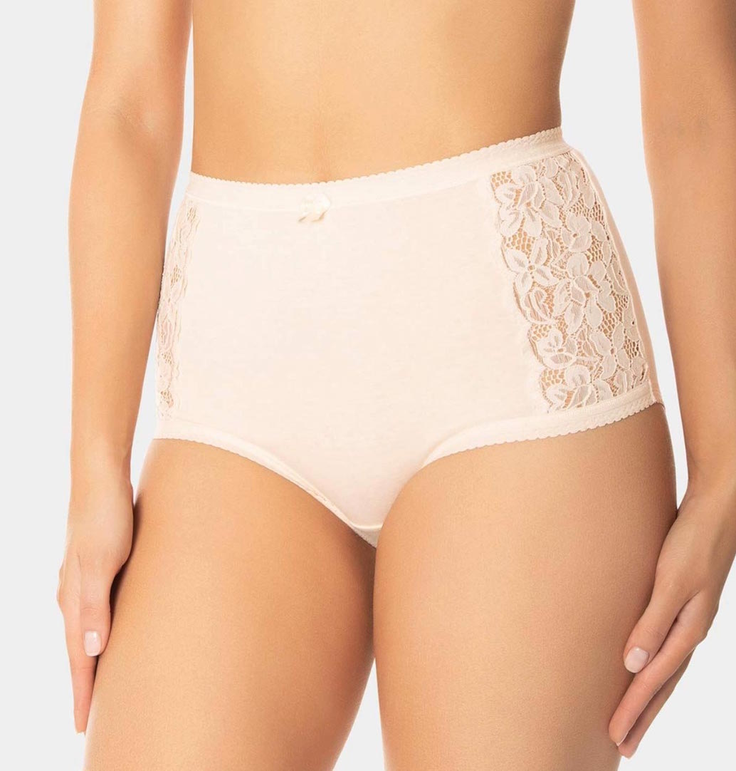 Cotton and Lace Full Brief