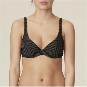 Camille Womens Underwired Black Bandeau Cup T-Shirt Multiway Strapless  Everyday Bra